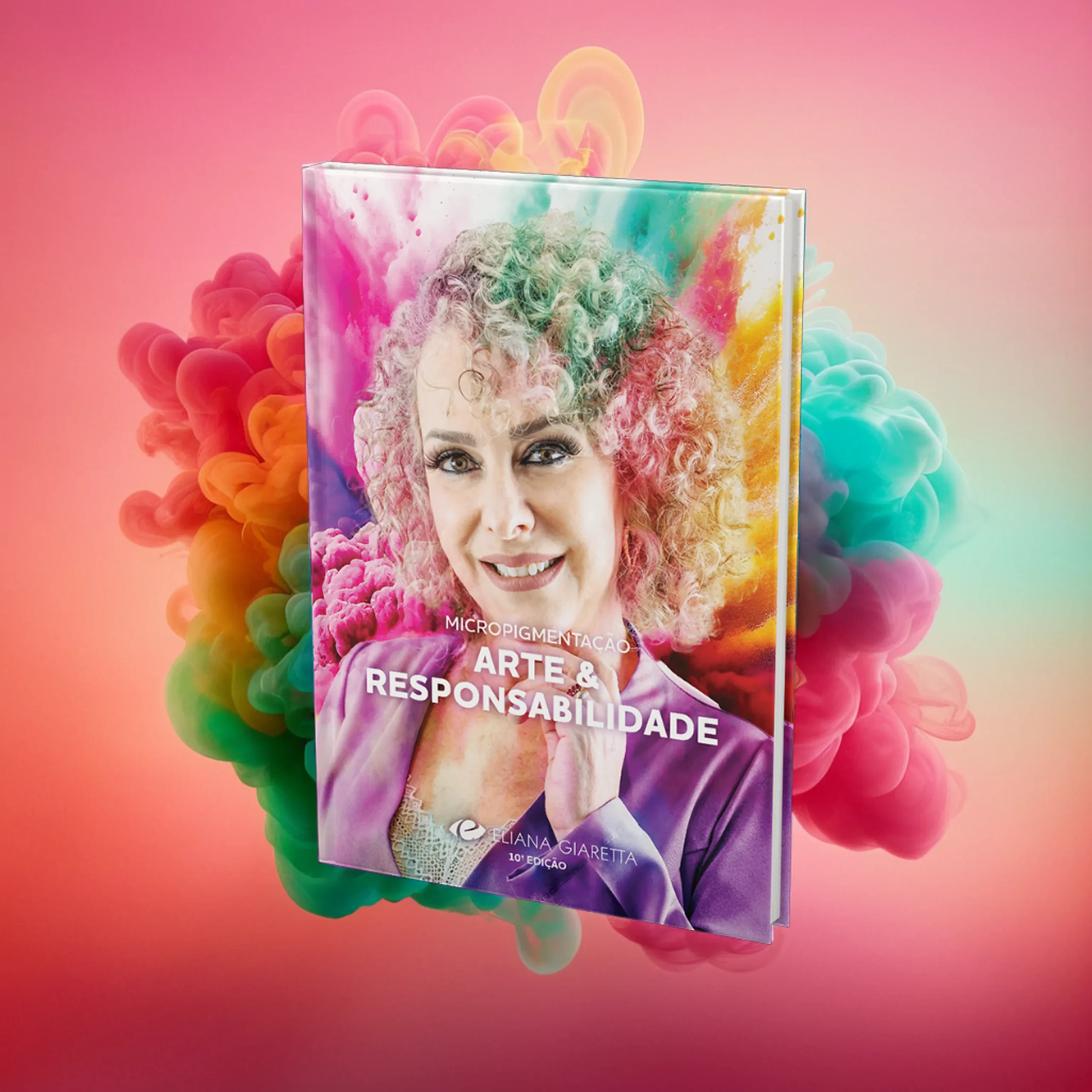 Livro "Micropigmentação: Arte & Responsabilidade", uma cartilha completa que te guia desde os fundamentos de colorimetria e pigmentologia até as etapas de pigmentação, comportamento na pele e despigmentação.